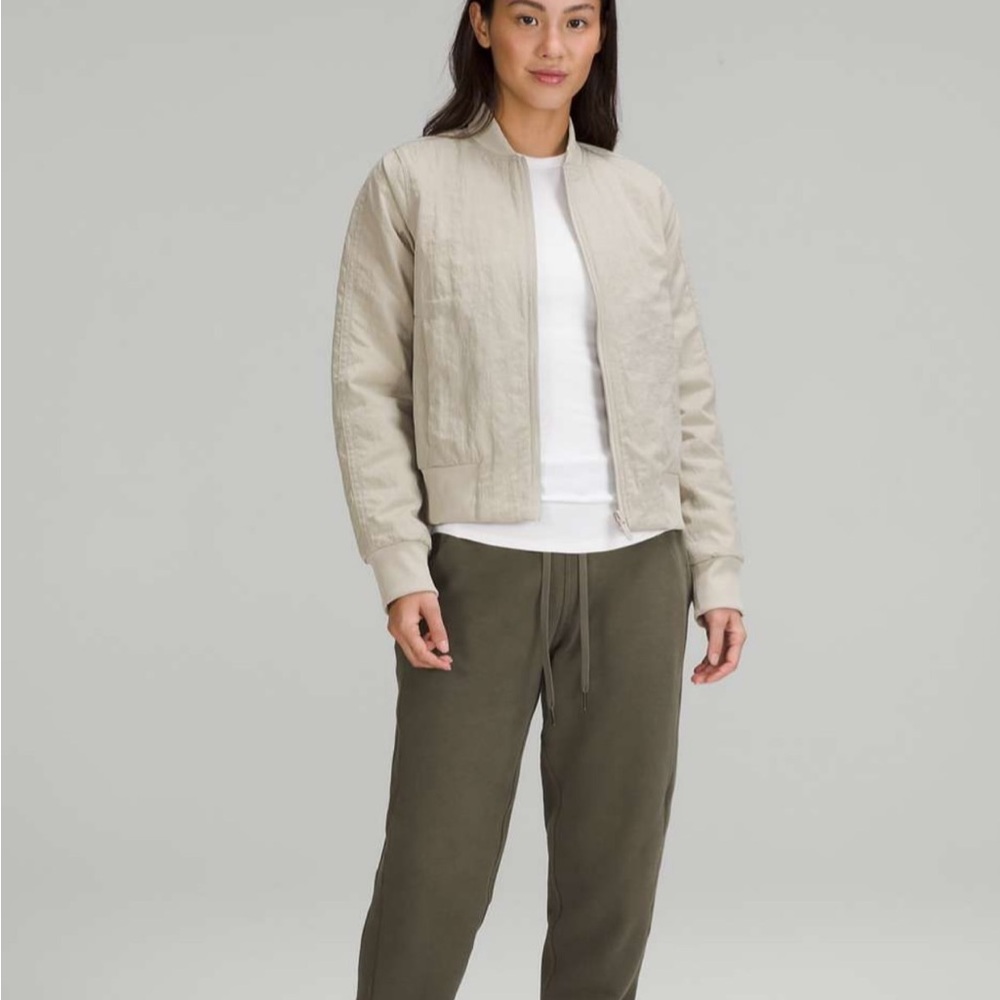 Lululemon Nonstop Water Repellant Bomber Jacket